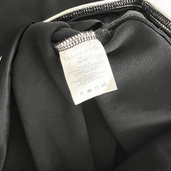 Land's End Tankini and Skirt - Dark Navy Blue - Picture 5 of 5